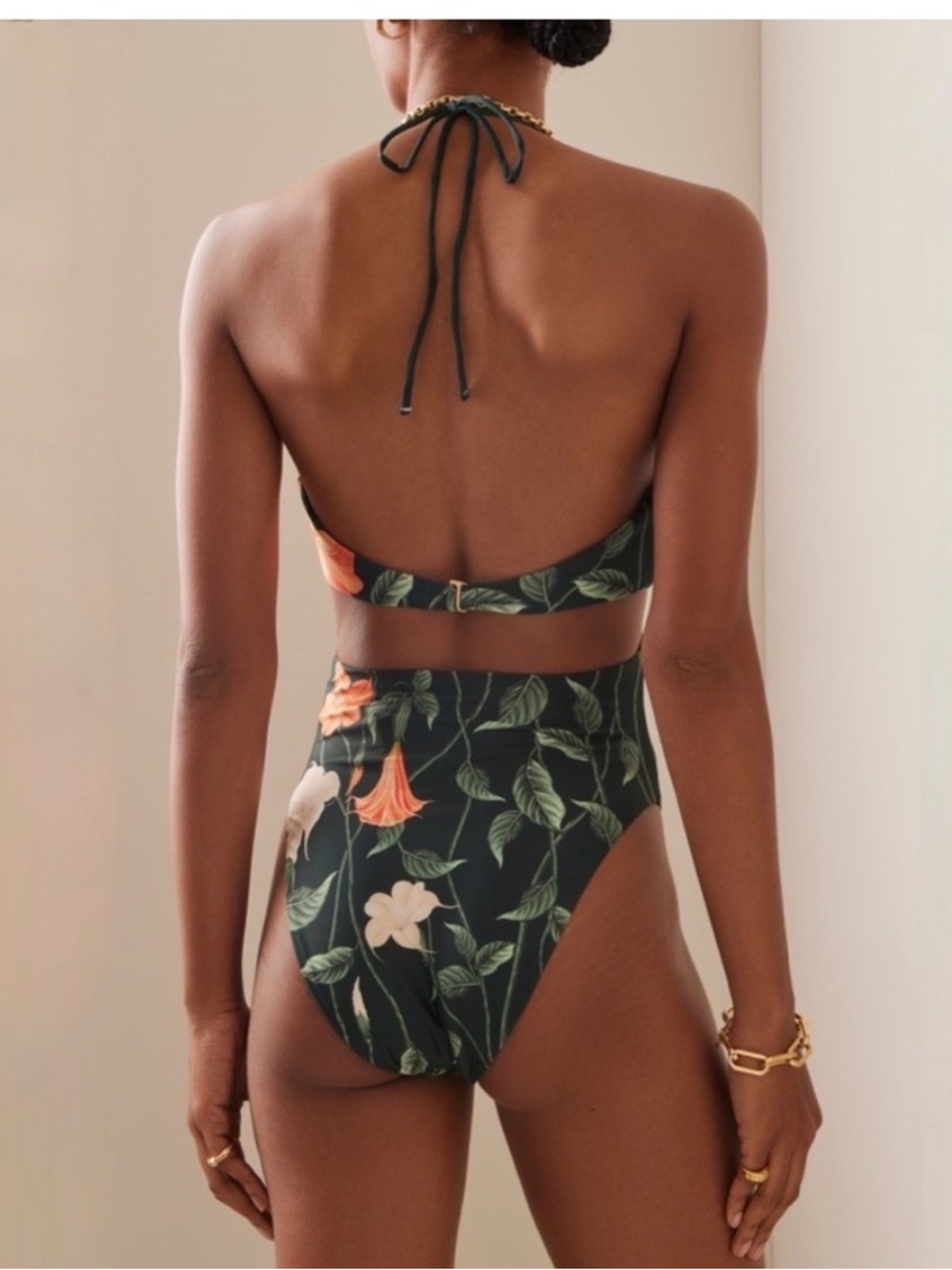 Agua by Agua Bendita Curandera Mejorana Sabanero Nocturno Swimsuit - NEVER WORN - Picture 3 of 12